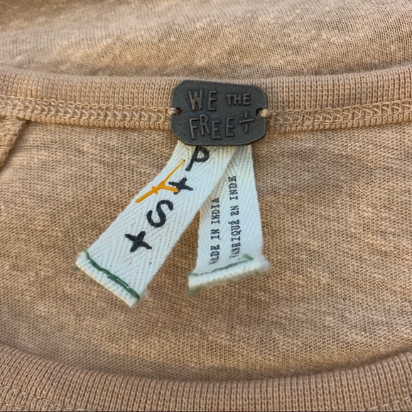 We The Free Women’s Embellished Cotton Top! Banded bottom! - Picture 5 of 5